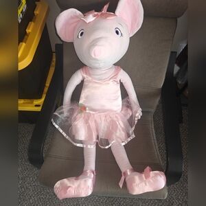 Jumbo Original Madame Alexander Angelina Ballerina Mouse 40" Pink Rare